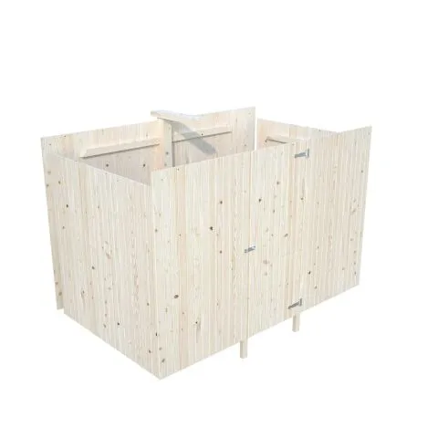 Fynd 102781 Palmako Förråd inv. 6,2 m², till Karl 101025, obehandlad